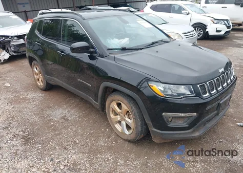 2019 Jeep Compass Latitude Fwd из США, поврежденный, VIN 3C4NJCBB0KT736655